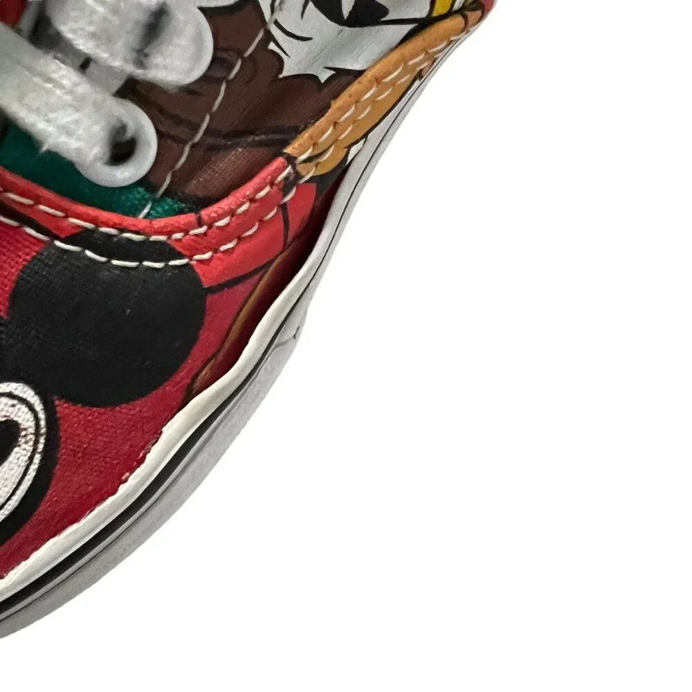 Vans + Disney Sz 12 Mickey Mouse Donald Goofy Sneakers